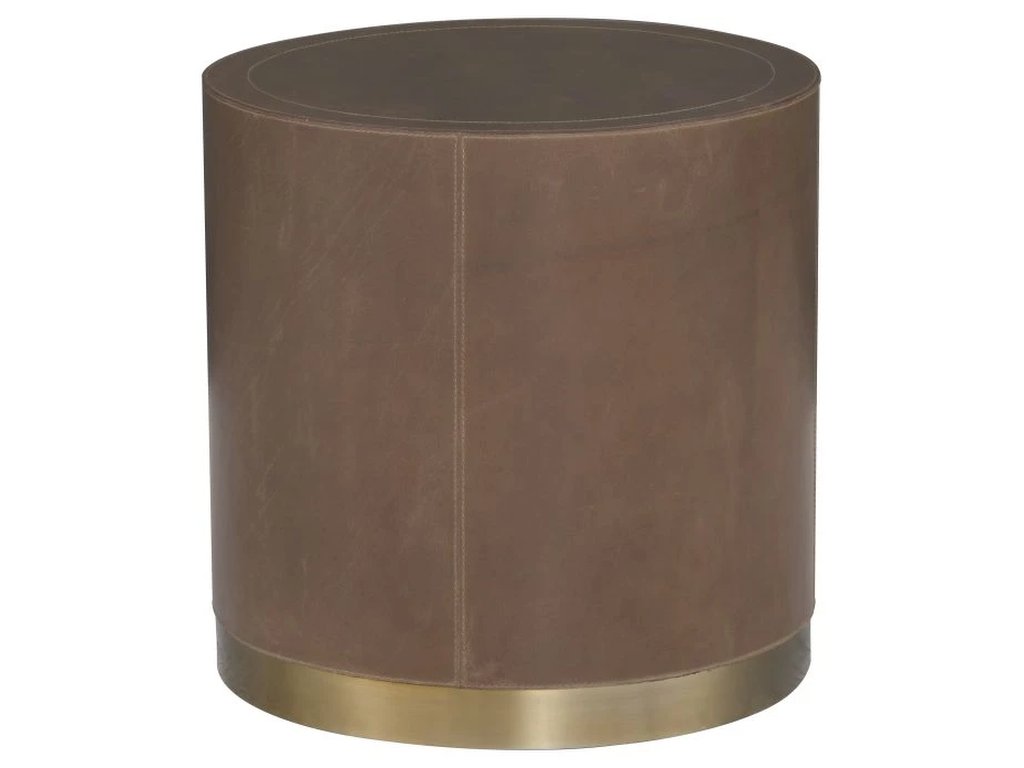 Three Drawer Round End Table  - image 2