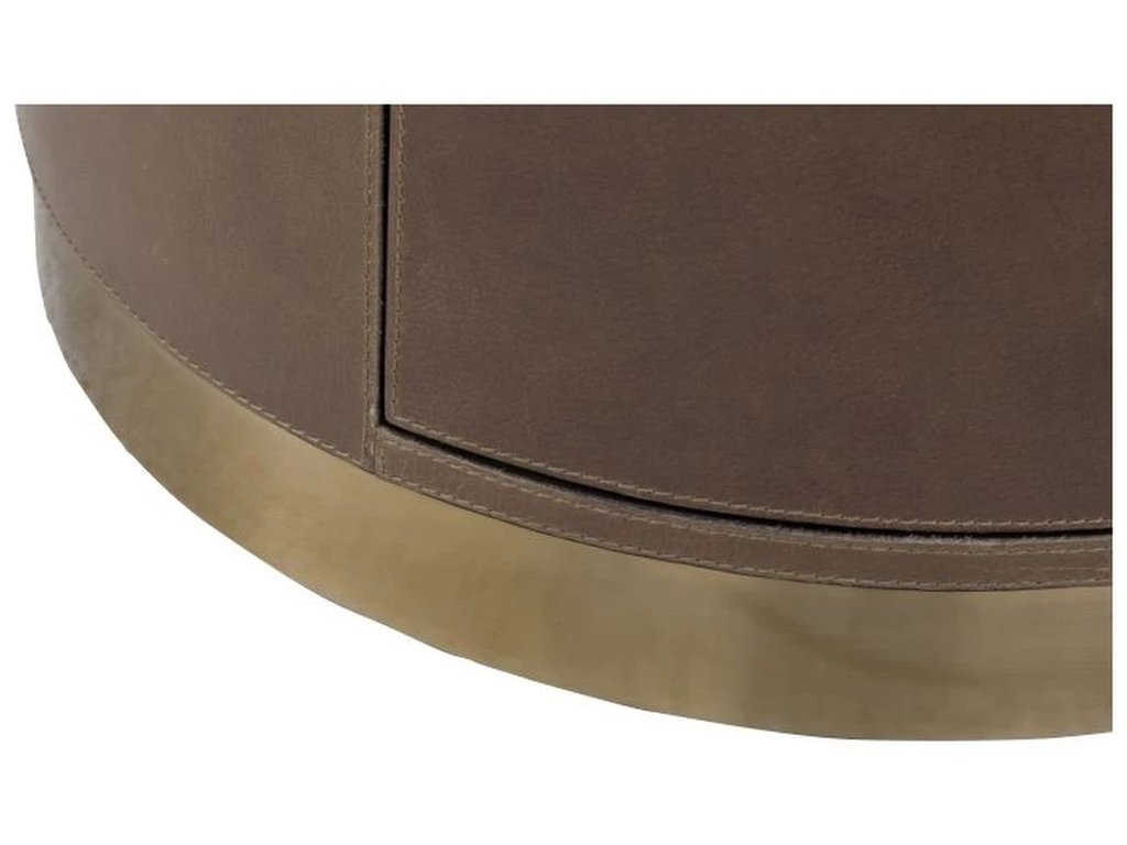 Three Drawer Round End Table  - image 7
