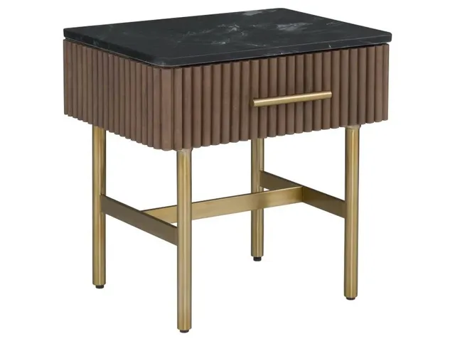 One Drawer End Table 