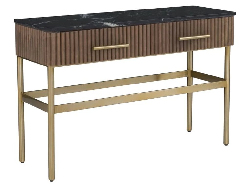 Two Drawer Rectangular Console  - main image