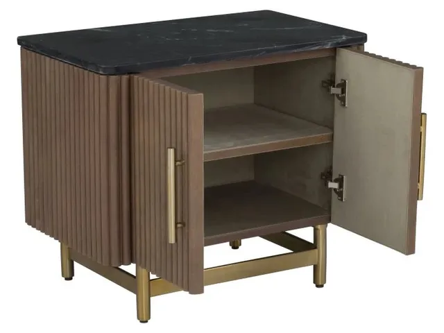 Two Door Nightstand  - Alternative View