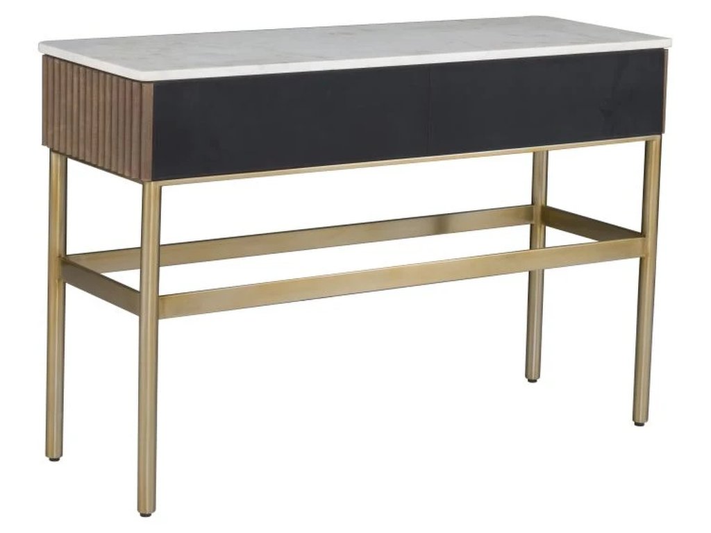 Two Drawer Rectangular Console  - image 2