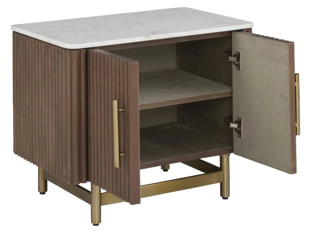Two Door Nightstand  - image 1