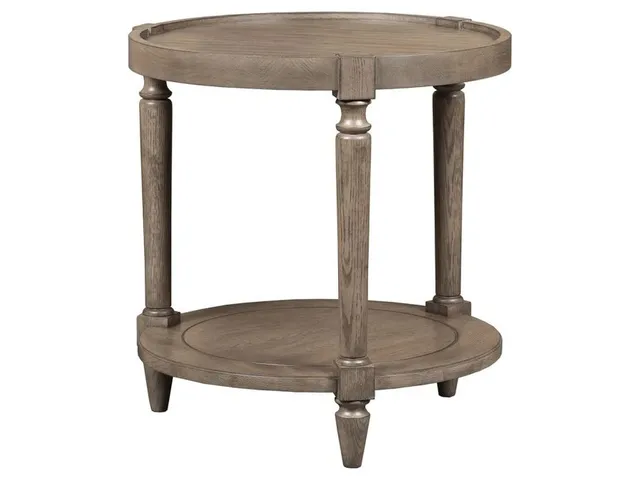 Round Lamp Table 