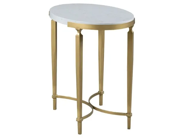 Oval End Table 