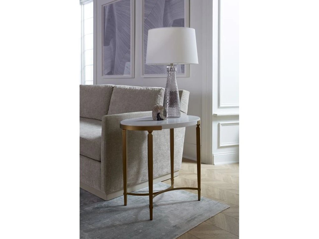 Oval End Table  - image 4