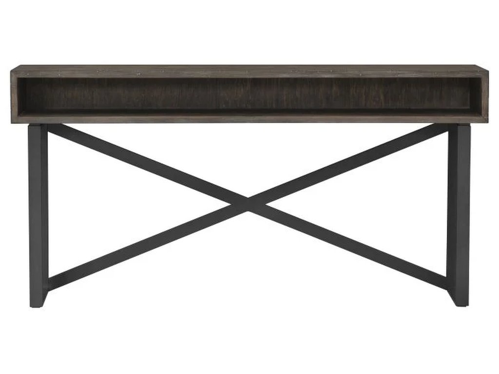 Rustique Open Storage Console Table  - image 1