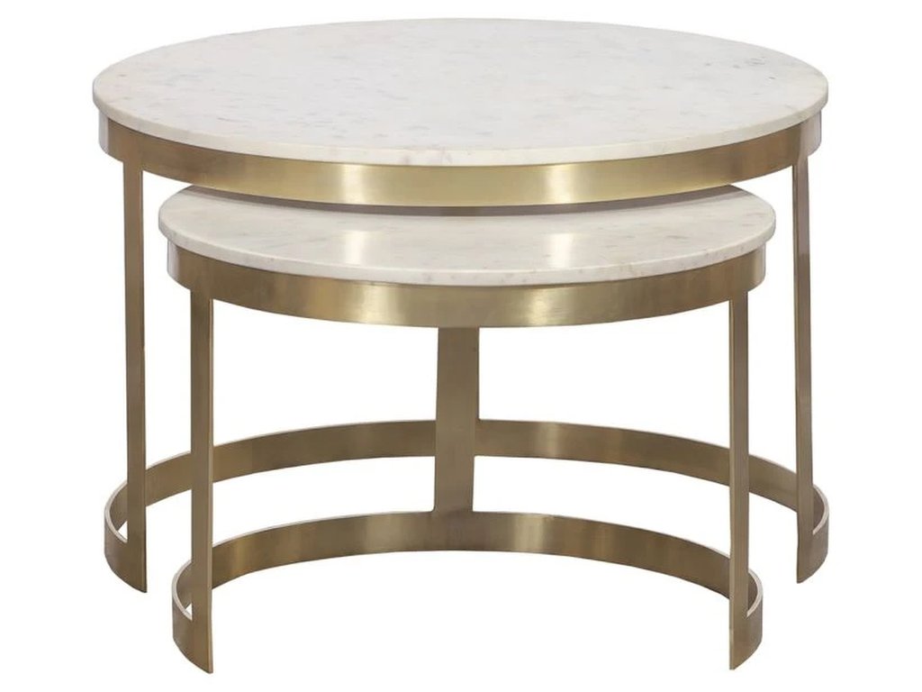 Sundries Stone Inlay Nesting Cocktail  - image 2