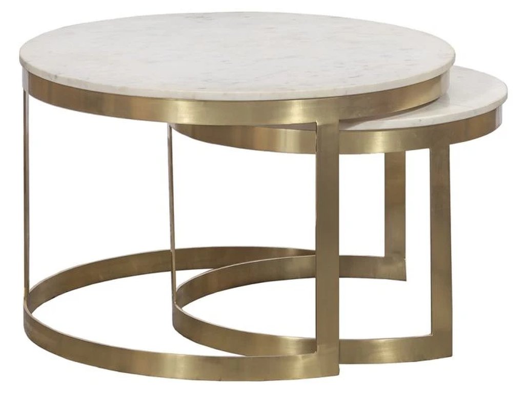 Sundries Stone Inlay Nesting Cocktail  - image 3