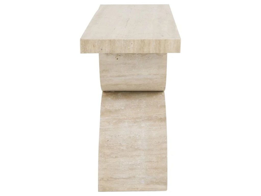 Tivoli Rectangular Travertine Console  - image 2