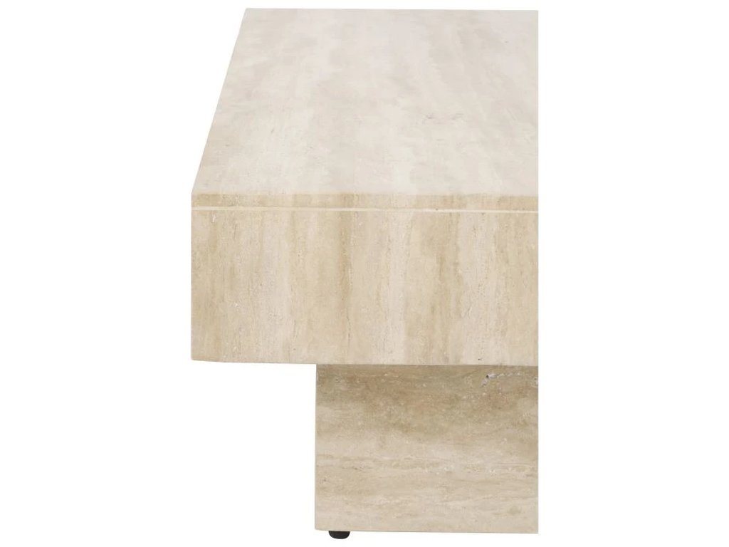Tivoli Square Travertine Cocktail Table  - image 4