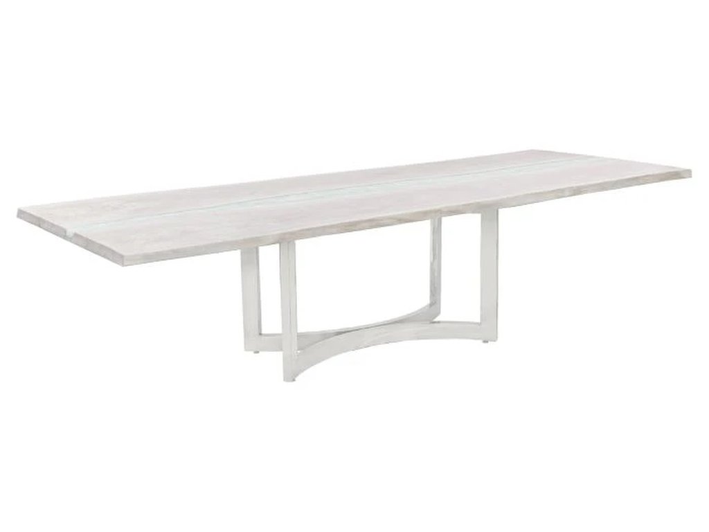 Blonde Crotch Cut Walnut 109 Rectangular River Table Top  - image 1