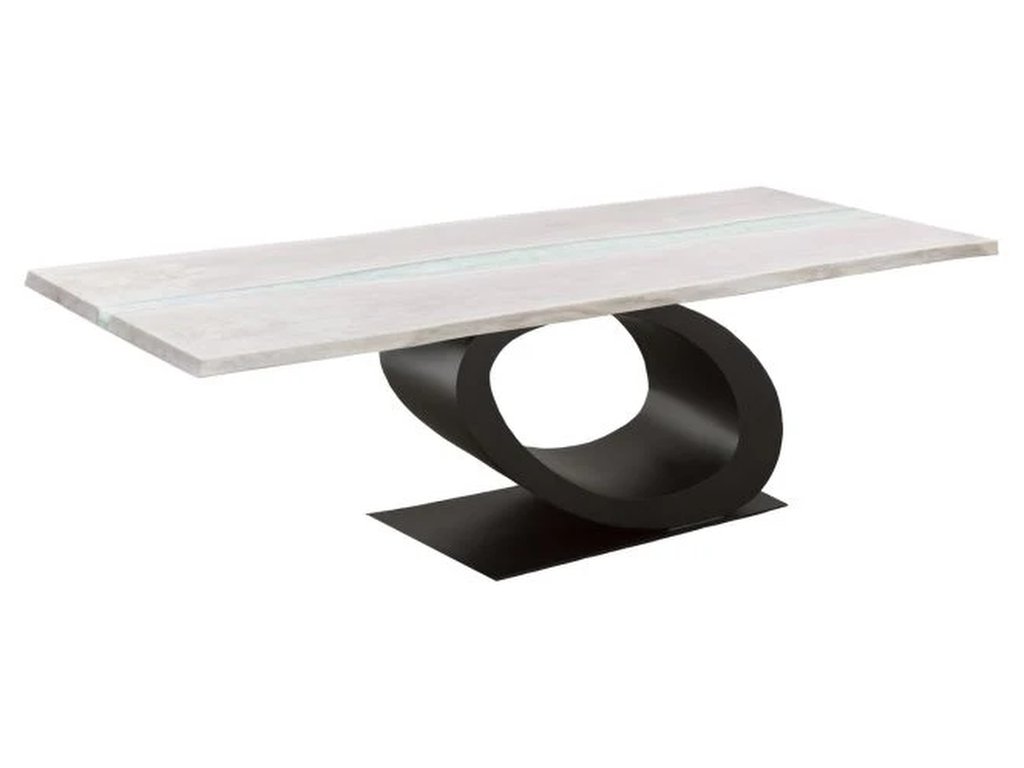 Blonde Crotch Cut Walnut 84 Rectangular River Table Top  - image 1