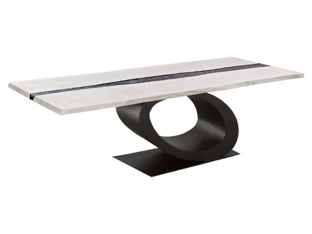 Blonde Crotch Cut Walnut 84 Rectangular River Table Top  - image 1