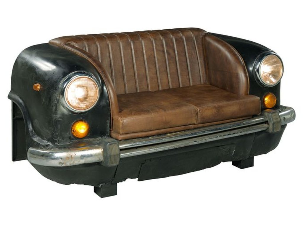 Day Tripper Repurposed Car Settee  - main image