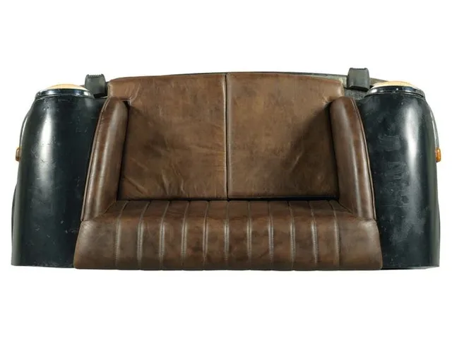 Day Tripper Repurposed Car Settee  - Alternative View