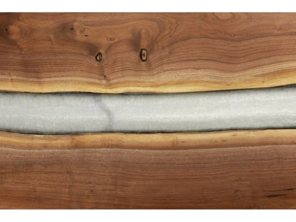 Crotch Cut Walnut 109 Rectangular River Table Top  - image 2