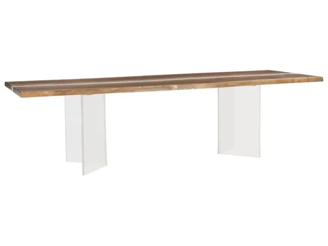 Crotch Cut Walnut 109 Rectangular River Table Top 