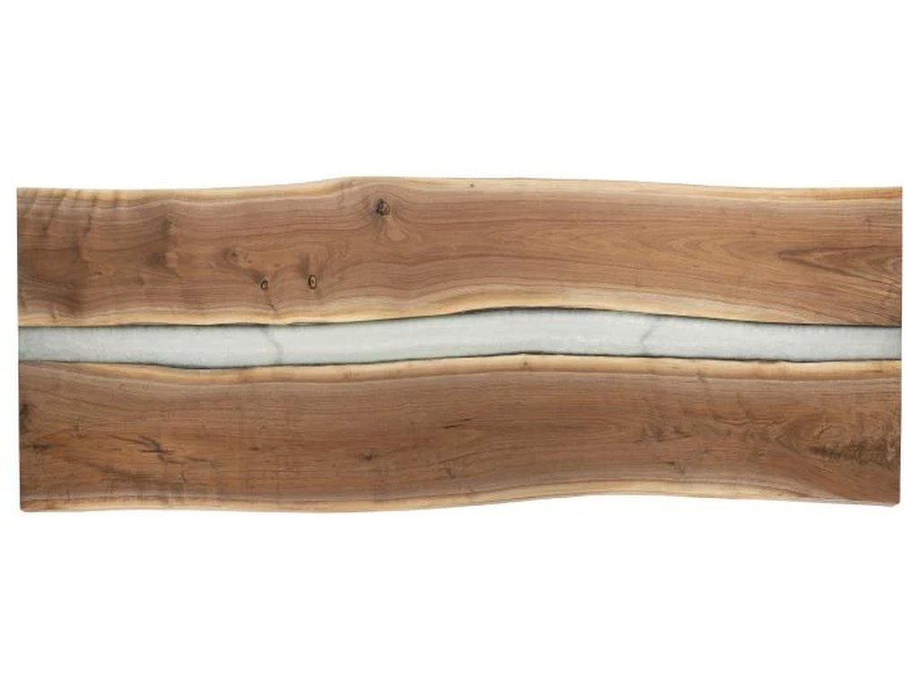 Crotch Cut Walnut 109 Rectangular River Table Top  - main image