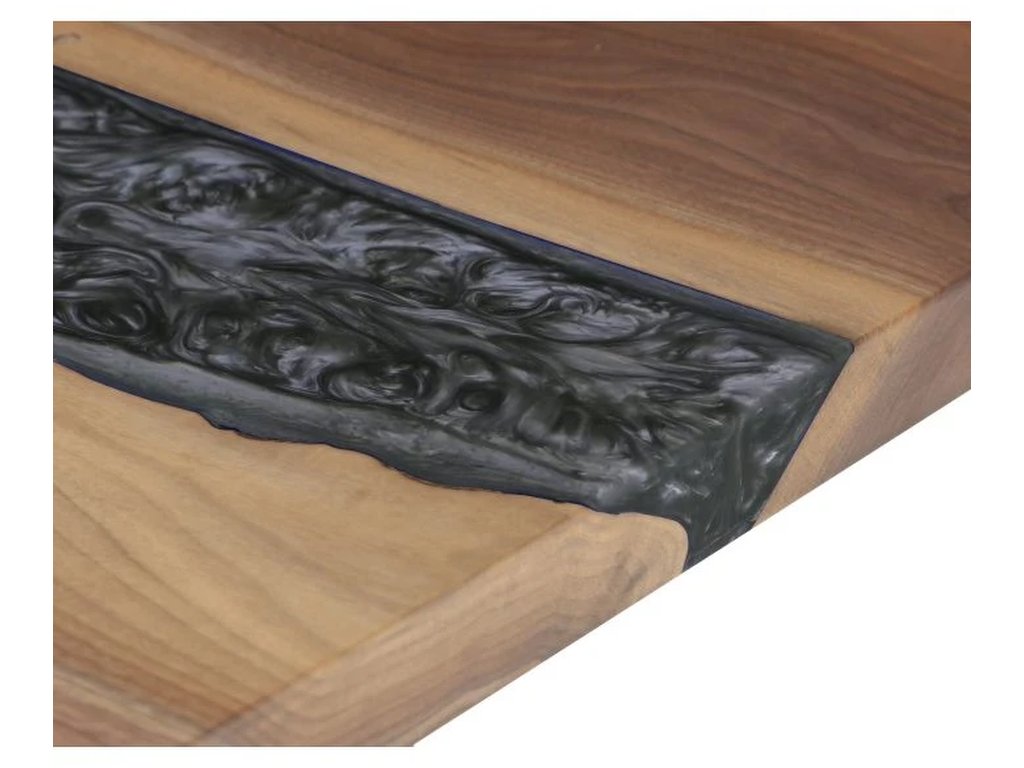 Crotch Cut Walnut 109 Rectangular River Table Top  - image 2
