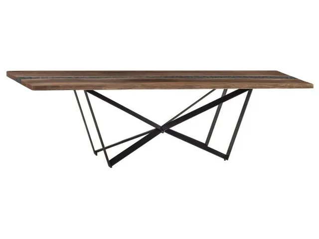 Crotch Cut Walnut 109 Rectangular River Table Top 
