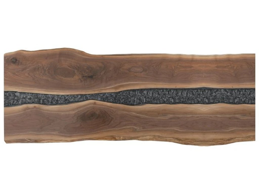 Crotch Cut Walnut 109 Rectangular River Table Top  - main image