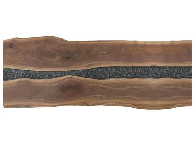 Crotch Cut Walnut 109 Rectangular River Table Top 