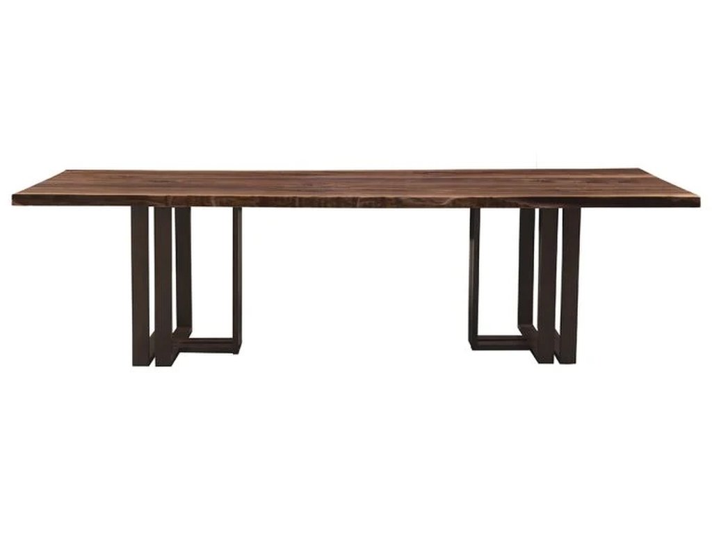 Crotch Cut Walnut 109 Rectangular Table Top  - image 2