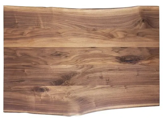 Crotch Cut Walnut 54 Desk Top 