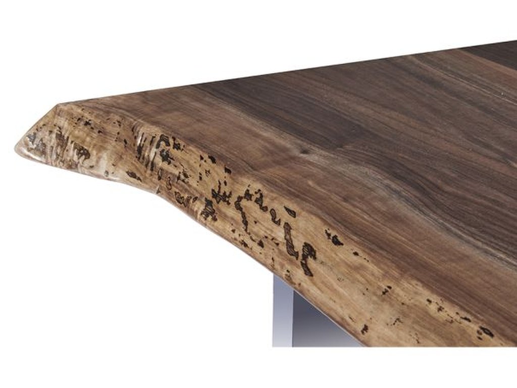Crotch Cut Walnut 54 Waterfall Desk  - image 1