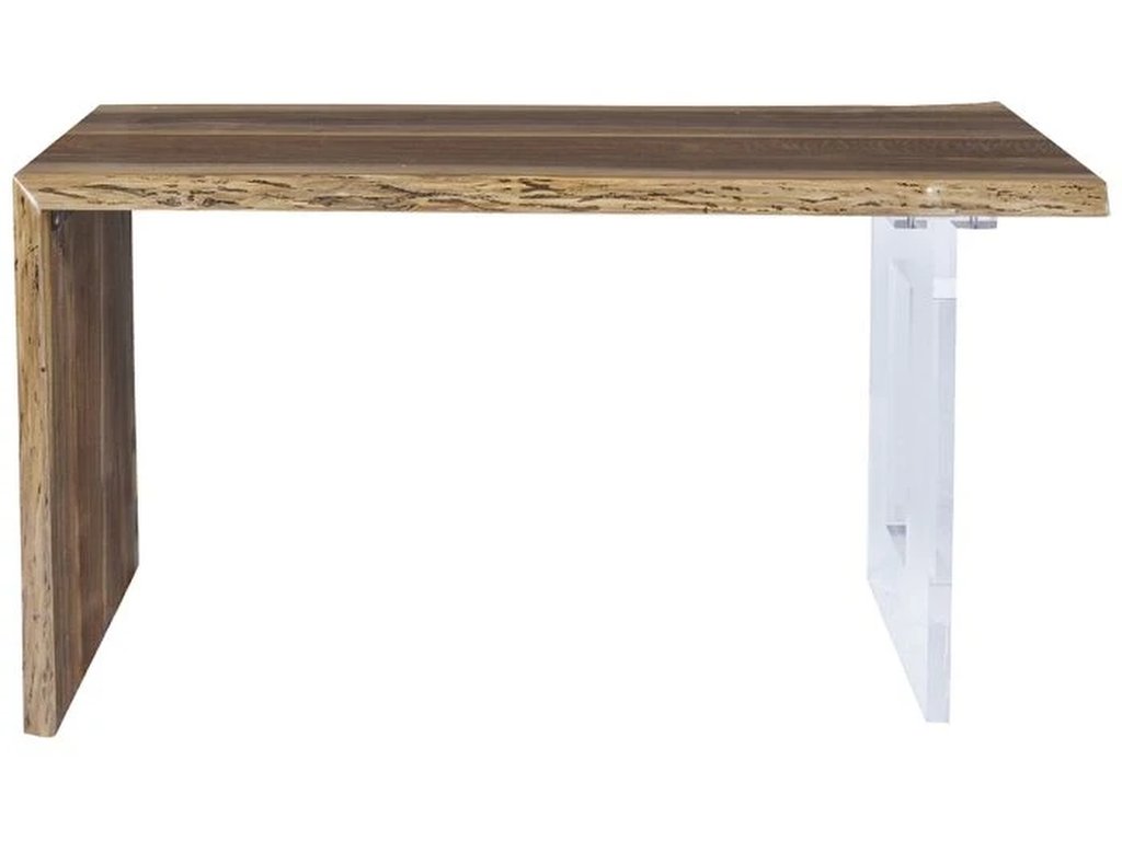 Crotch Cut Walnut 54 Waterfall Desk  - image 2