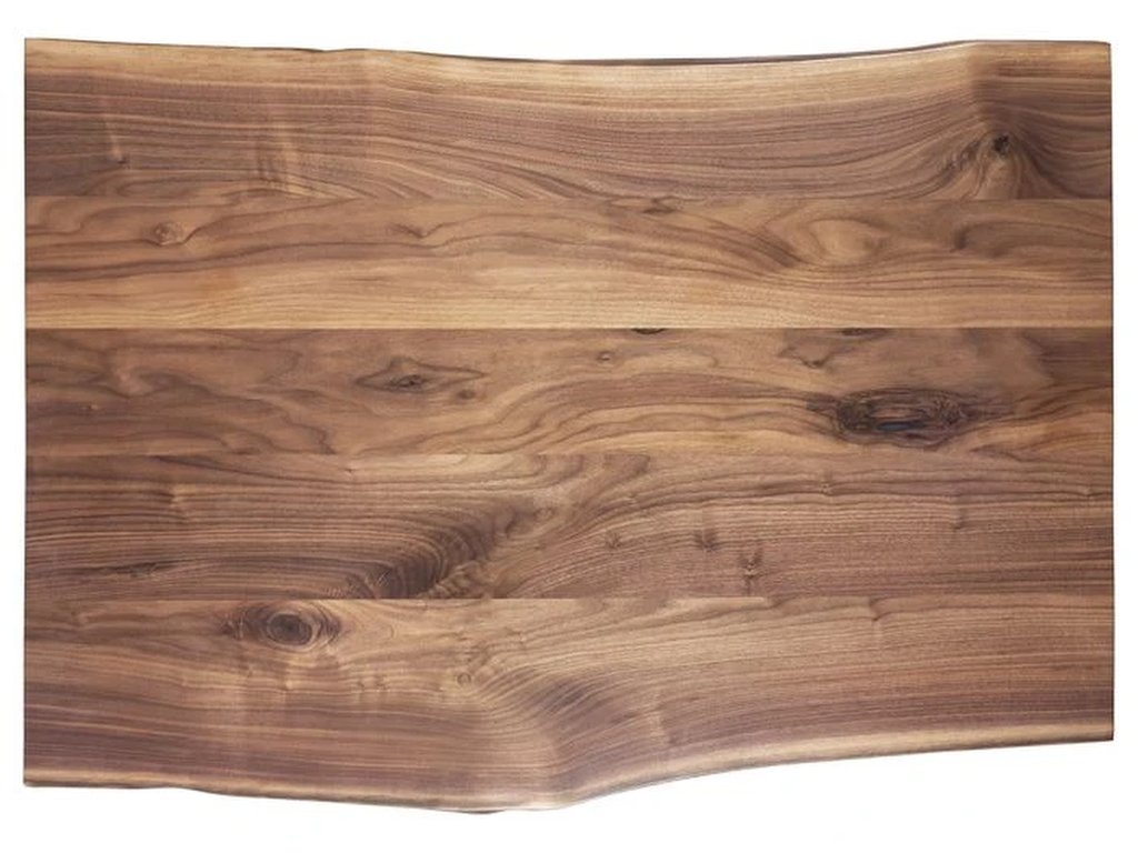 Crotch Cut Walnut 54 Waterfall Desk  - image 4