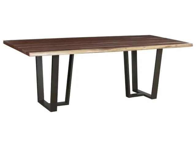 Crotch Cut Walnut 84 Rectangular Table Top  - Alternative View