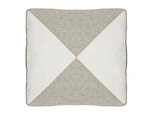 Welted Square Mitered Pillow 