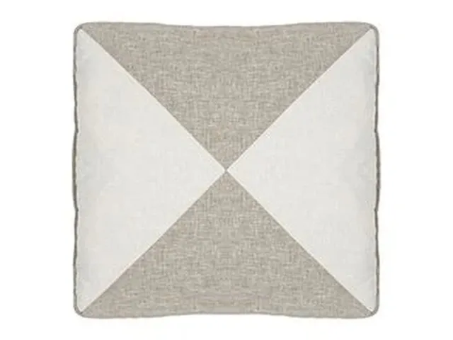 Welted Square Mitered Pillow 