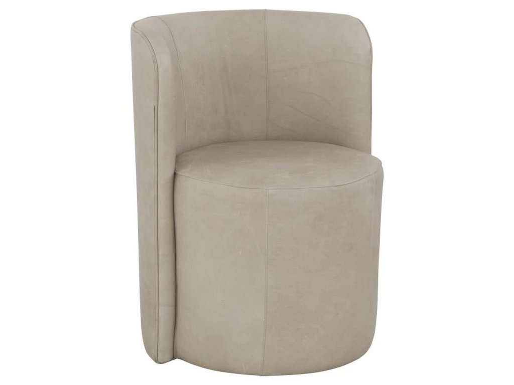 Aristotle Stationary Barrell Back Dining Chair  - main image
