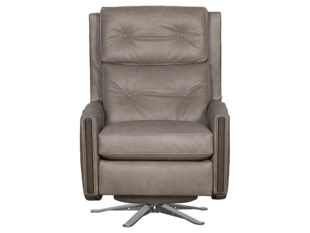 Loft Manual Push Back Swivel Recliner  - image 2