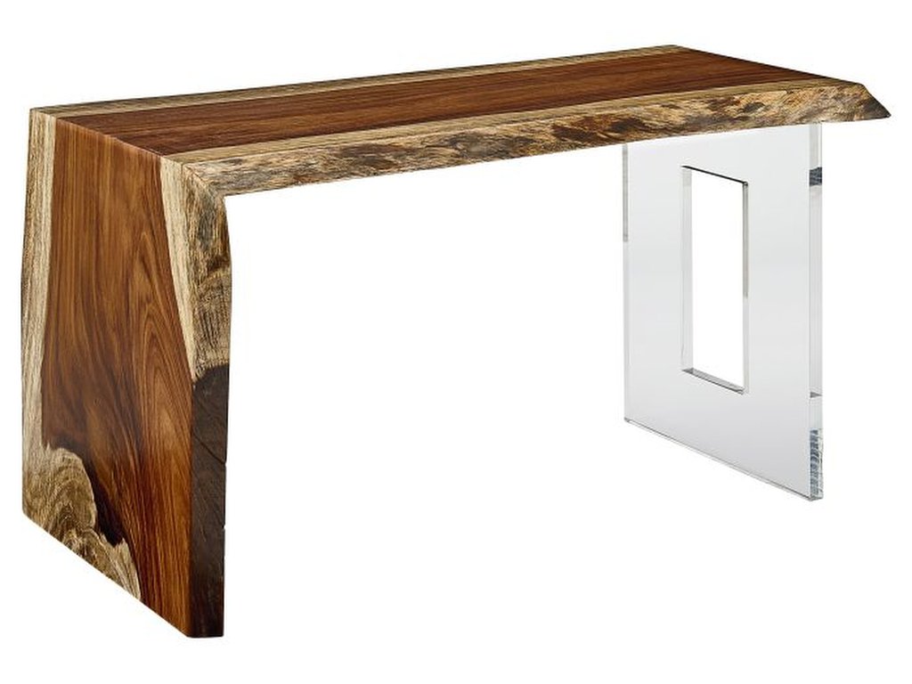 Natural Guanacaste 54 Waterfall Desk  - main image