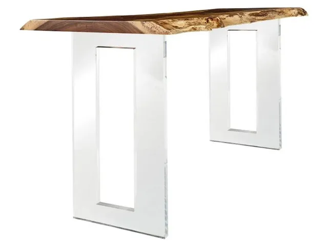 Acrylic Square Counter Height Base 
