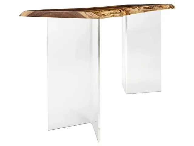 Acrylic Wedge Bar Height Base 
