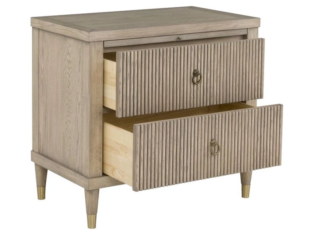 Two Drawer Nightstand  - image 1