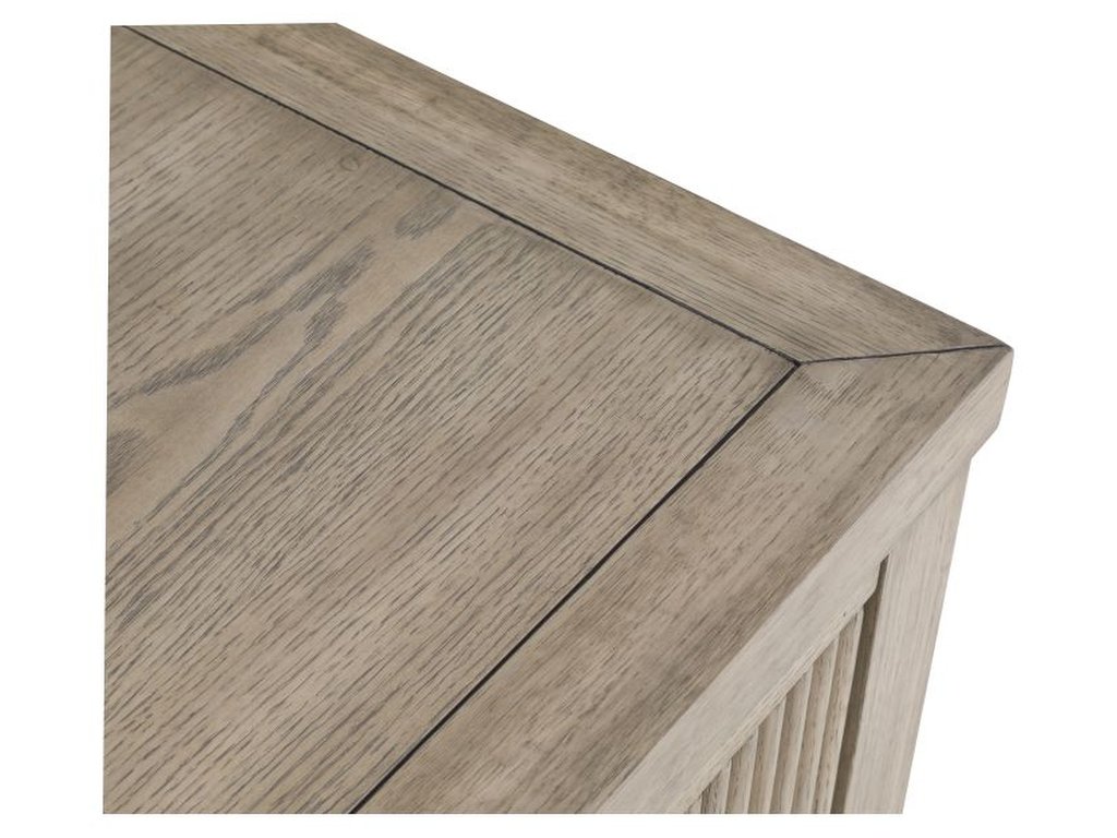 One Drawer Rectangular Nightstand  - image 7