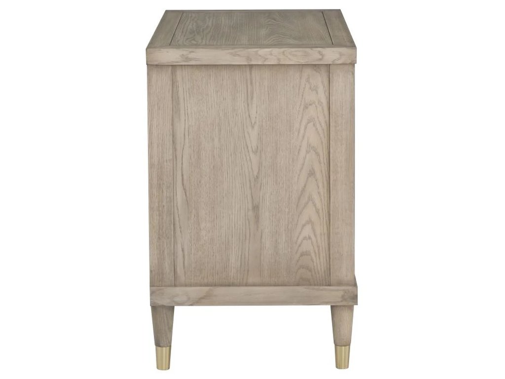 One Drawer Rectangular Nightstand  - image 4