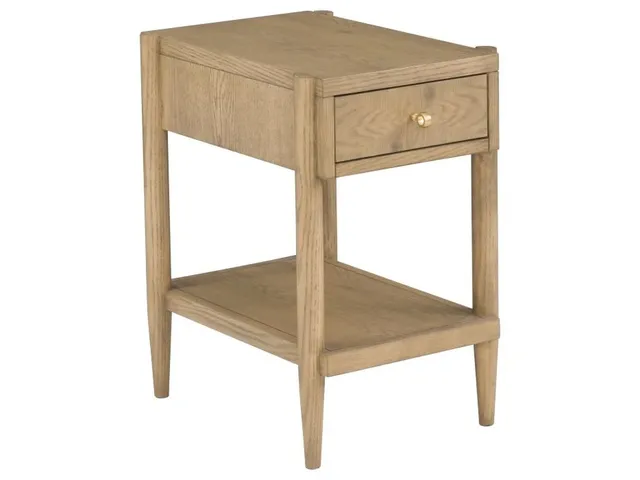 One Drawer Rectangle Drink Table 
