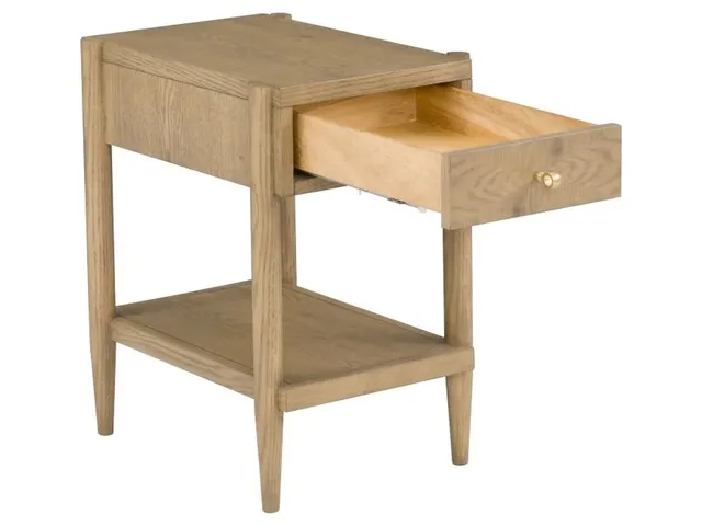 One Drawer Rectangle Drink Table  - Alternative View
