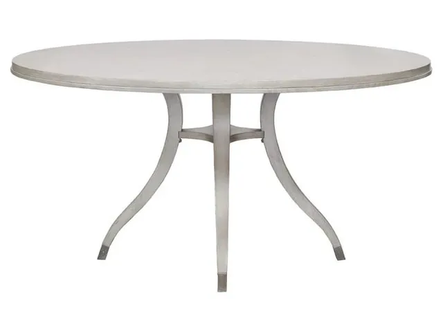 Serpentine Shaped Leg Dining Pedestal Base  - Alternative View