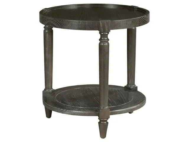 Round Lamp Table 