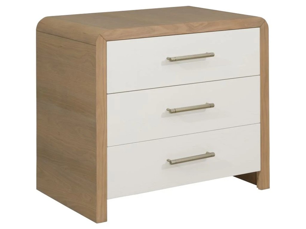 Brentwood Three Drawer Nightstand  - main image