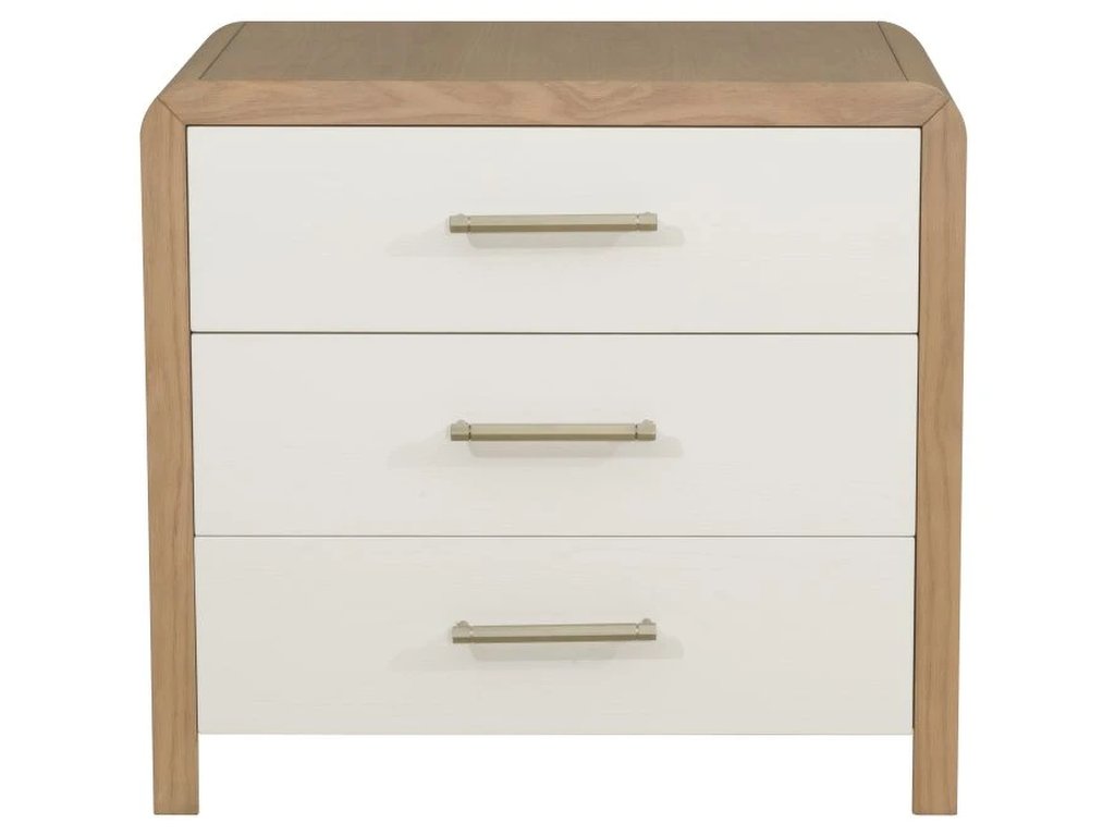 Brentwood Three Drawer Nightstand  - image 3