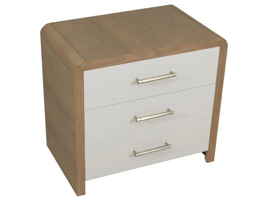 Brentwood Three Drawer Nightstand  - image 5